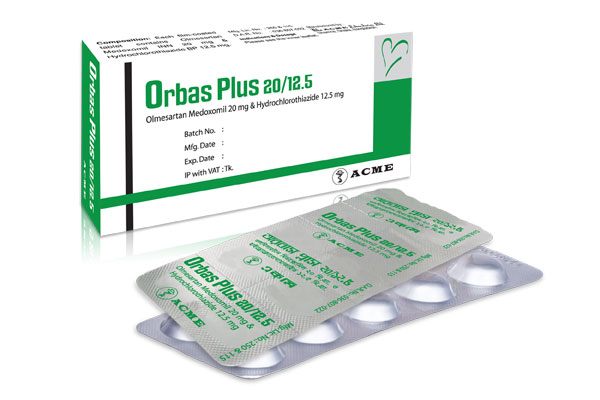 Picture of Orbas Plus 20/12.5 Tablet
